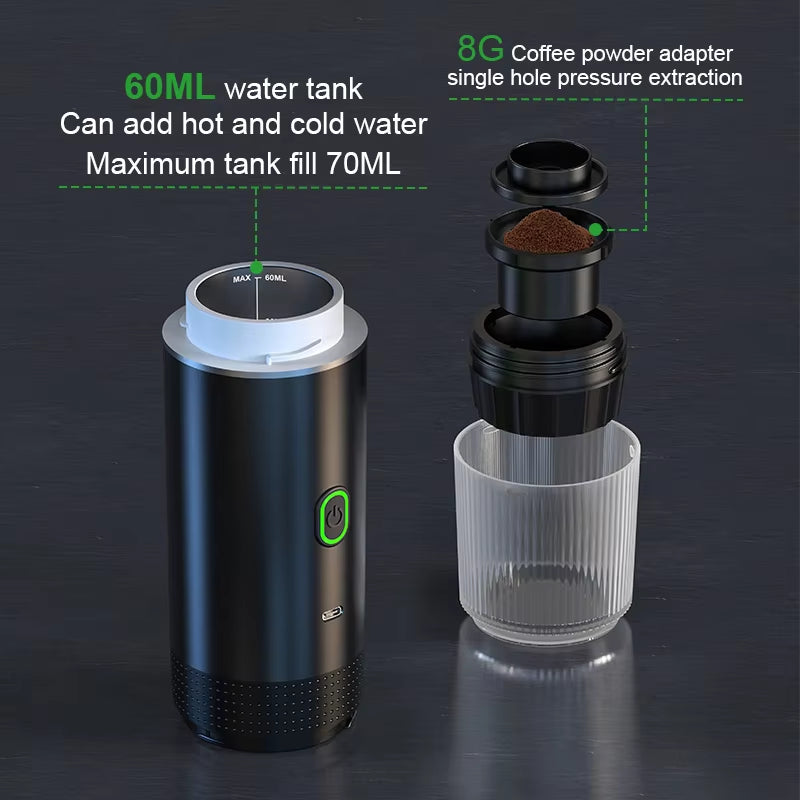 SipSwift™ - 3-in-1 Portable Coffee Maker